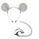 thumbnail image 2 of 2x Conjunto De Accesorios Para Disfraz De Ratón Diadema Con Orejas De Ratón Y Cola Decoración De Fiesta Gris, 2 of 3
