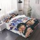 thumbnail image 1 of 3pcs Atarashi Gakkou Duvet Cover Set - Includes Duvet Cover And Pillowcases (No Pillow Included) Suitable for Bedroom Or Dorm Use, 1 of 1