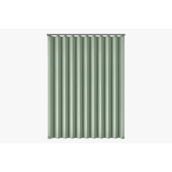 Cortina de Madera Hangaroa Separador 250x180 cm Verde pastel