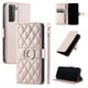 thumbnail image 1 of Funda Acolchada con Anilla y Correa para Samsung Galaxy S21 Slots para Tarjetas Oro rosa, 1 of 5