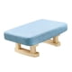 thumbnail image 3 of Reposapiés Pequeño Cómodo Reposapiés Con Patas De Madera Para Comedor Sofá Oficina Azul, 3 of 5