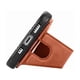 thumbnail image 4 of Funda Resistente para Samsung Galaxy A22 4G con Tarjetero y Soporte, Diseño Magnético Marrón, 4 of 5