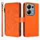 thumbnail image 2 of Funda Cartera Mariposa para [Xiaomi Redmi Note 14S 4G] con Soporte y Cremallera Naranja, 2 of 6