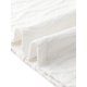 thumbnail image 5 of Tops de verano para mujeres con mangas cortas abullonadas, blusa casual elegante con cuello en V, atuendos texturizados 2026 XS blanco, 5 of 6