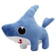 thumbnail image 1 of Peluche de peluche Whrigud, tamaño grande, con forma de tiburón, color azul, 28 cm, 1 of 6