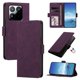 thumbnail image 1 of Funda Billetera Delgada para Xiaomi 15T con Ranuras y Soporte Morado oscuro, 1 of 6