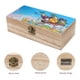 thumbnail image 3 of La Vida Moderna de Rocko Caja Organizadora de Madera Rústica - Caja Decorativa Multifuncional para Escritorio, Hogar, Oficina, Joyas y Manualidades, 3 of 6