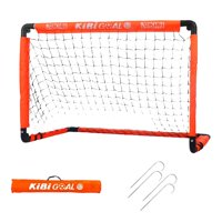 Ioensy - Porterías De Fútbol Para Niños Conjunto De Redes De Fútbol Portátiles Entrenamiento Al Aire Libre Montaje Fácil