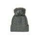 thumbnail image 1 of Gorro The North Face Oh Mega Fur Pom para mujer, color gris, 1 of 1