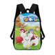 thumbnail image 1 of Badanamu-theme Backpack, Campus style schoolbag Bookbag with Adjustable Shoulder Straps And Large Zip Compartment, Unisex Travel Bags., 1 of 6