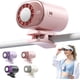 thumbnail image 1 of Ventilador clip coche LED 199 velocidades USB recargable refrigeración personal oficina, 1 of 7