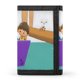 thumbnail image 1 of Charlie y las Formas Cartera Trifold para Hombres, 8 Ranuras para Tarjetas, 1 Ventana de ID, Tarjetero Delgado con Bolsillo de Efectivo con Cremallera para Uso Cotidiano, 1 of 6