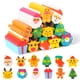 thumbnail image 1 of Set de 12 gomas de borrar navideñas Wolpark para niños con 8 diseños, 1 of 7