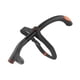 thumbnail image 3 of Snorkel De Buceo Snorkel Húmedo Estable Para Entrenamiento De Apnea Pesca Submarina Naranja, 3 of 5