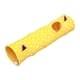 thumbnail image 2 of Kitten Tunnel Puppy Rabbit Mirillas Play Fun Toy Tube Plegable Amarillo, 2 of 5