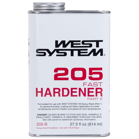 Adhesivo adhesivo West System 205-B Fast Hardener 815 ml
