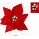 thumbnail image 1 of 5 Flores Navideñas Adornos Navideños Decoracion Arbol Navida, 1 of 3