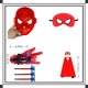 thumbnail image 4 of Set de juguetes de superhéroes Ronolezety Spider para niños de 4 a 6 años con capa y máscara, 4 of 8