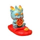 thumbnail image 2 of Adorno De Dragón, Soporte Para Teléfono, Centro De Mesa Para Chimenea, Entrada, Oficina, Azul Y Rojo, 2 of 3