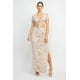 thumbnail image 1 of Conjunto de Top Floral con Nudo Frontal y Falda Larga Fruncida, Bebé Salvia S, 1 of 5