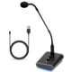 thumbnail image 1 of Micrófono de cuello de cisne Movo GM-7 Professional con interfaz USB, 1 of 7