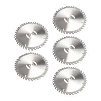 Ioensy - Cuchilla De Corte De Césped, Cuchilla De Corte De Jardín Pulida Fuerte, Repuesto Universal, 5 Uds., Redonda