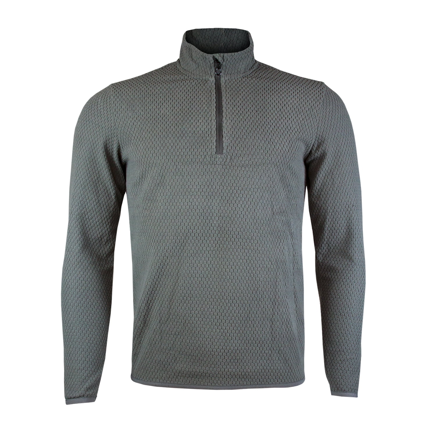 Andesland - Polera Ii Capa Micropolar Panal Con Cierre Hombre