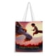 thumbnail image 1 of Dragon Keeper Bolso de tela con estampado de lienzo para mujer, bolsa de compras reutilizable y estética, con cremallera interior, regalo para mujer,38*45cm., 1 of 6
