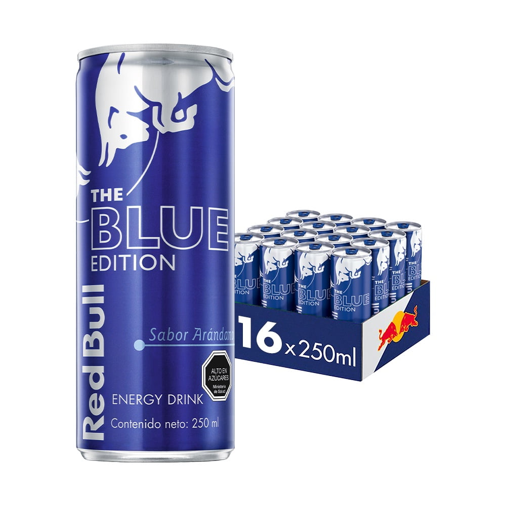 Red Bull Bebida Energética Pack 16 Latas Arándanos 250Ml