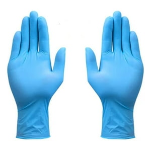 Genérico - Pack Guantes Vynil Nitrilo 100 Pcs Talla S Descartable Lau