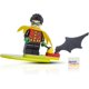 thumbnail image 1 of LEGO DC Batman Robin Minifigura con Patineta Voladora, 1 of 5