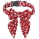 thumbnail image 1 of Collar navideño con lazo para perro, collar navideño con lazo para perros pequeños, medianos y grandes., 1 of 5