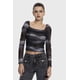 thumbnail image 1 of Polera Mujer Drapeada Bardot Gris, 1 of 4
