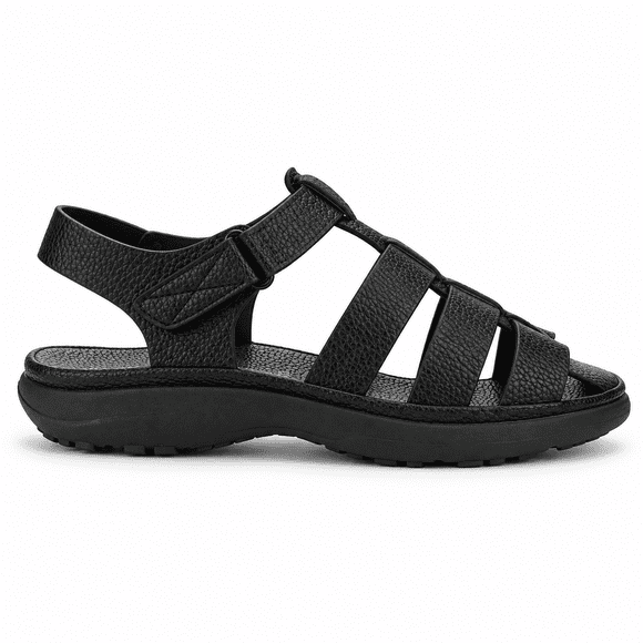 Sandalia Negro Mujer Casual Chalada Gretta
