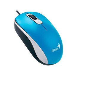 Mouse Dx110 Alámbrico Usb Azul Genius