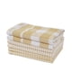 thumbnail image 1 of Juego de 6 paños de cocina LANE LINEN, 100% algodón, 30 x 30 cm, color beige, 1 of 3