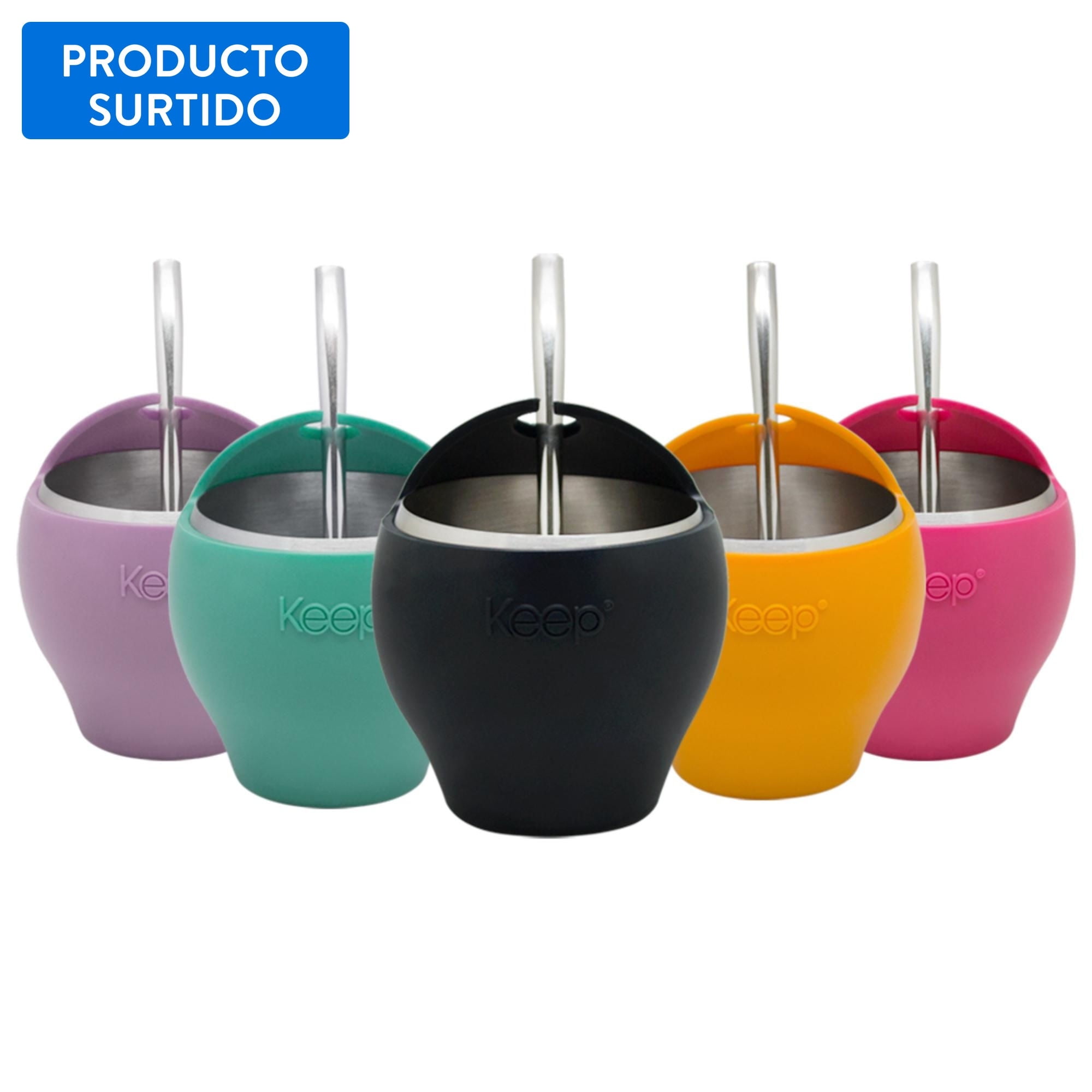 Keep - Set Mate 230Ml Surtido Acero