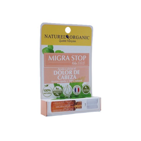 Aromaterapia Roll On Migra - Stop Naturel 4 Ml