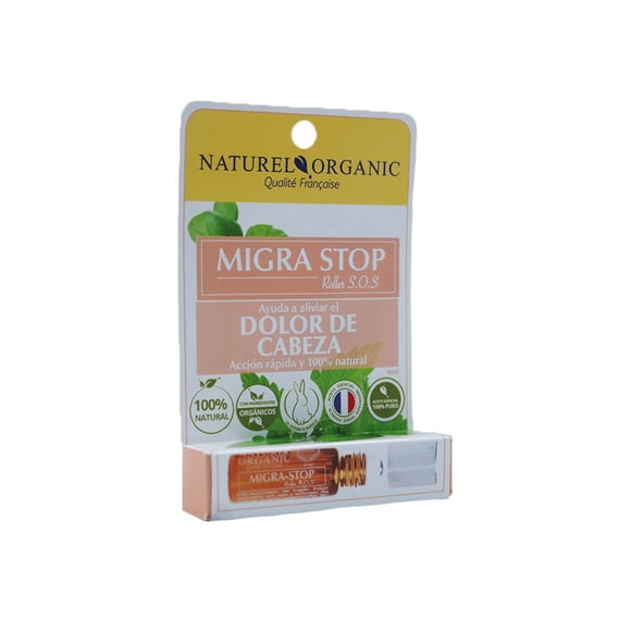Aromaterapia Roll on Migra - Stop Naturel 4 mL