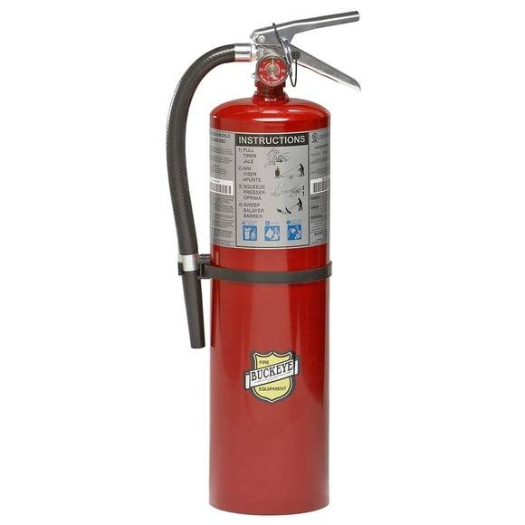 Extintor Buckeye 4A:80B:C 4,5 kg 21 cm Rojo