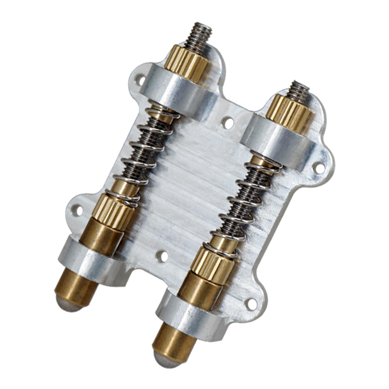 Magideal - Estabilizador De Puente De Trémolo Doble Para Guitarra, Accesorio Para Guitarra Eléctrica, Pieza Del Sistema De Puente De Trémolo Para Guitarra, Resis