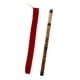 thumbnail image 2 of Flauta de bambú china instrumentos de viento viento de madera fácil de aprender regalo portátil flauta de madera flauta Vertical para niños principian Afinación en madera G, 2 of 5