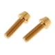 thumbnail image 1 of 2x M6 Titanio Ti Tornillo Carenado Perno Taper Cabeza Hexagonal Cónica Dorada M6x16mm, 1 of 5