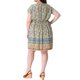 thumbnail image 3 of Vestido Boho Floral con Cuello en V y Hombros Caídos para Mujer de Talla Grande Agnes Orinda, Vestidos de Playa con Cintura Ajustable, Talla 2X Beige, 3 of 5