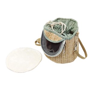 Ioensy - Bolsa Transportadora Para Pájaros, Bandolera De Viaje Para Periquitos, Periquitos, Loros Pequeños, Color Verde Claro