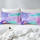 thumbnail image 4 of 3PCS Pink Bedding White Duvet Cover Full Kids Bedding Gold Glitter Crown Castle Fairy Tale Princess Comforter Bedspread Quilt Cover, 4 of 5