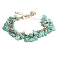 Brazalete Mujer Gino Rodinis B511 | Turquesa