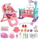 thumbnail image 2 of Juego de muñecas DeAo con cuna, silla alta móvil, accesorios de alimentación, 21 piezas, j deAO deAO, 2 of 2