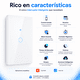 thumbnail image 3 of Apagador Interruptor Inteligente WiFi Táctil 1 Canales Blanco Sin Neutro Luz Pared EOLAND, 3 of 6