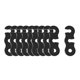 thumbnail image 3 of 10pieces Tienda De Campa?a Ajuste De Cuerda Ultraligero Fuerte Para Actividad Exterior Negro, 3 of 5